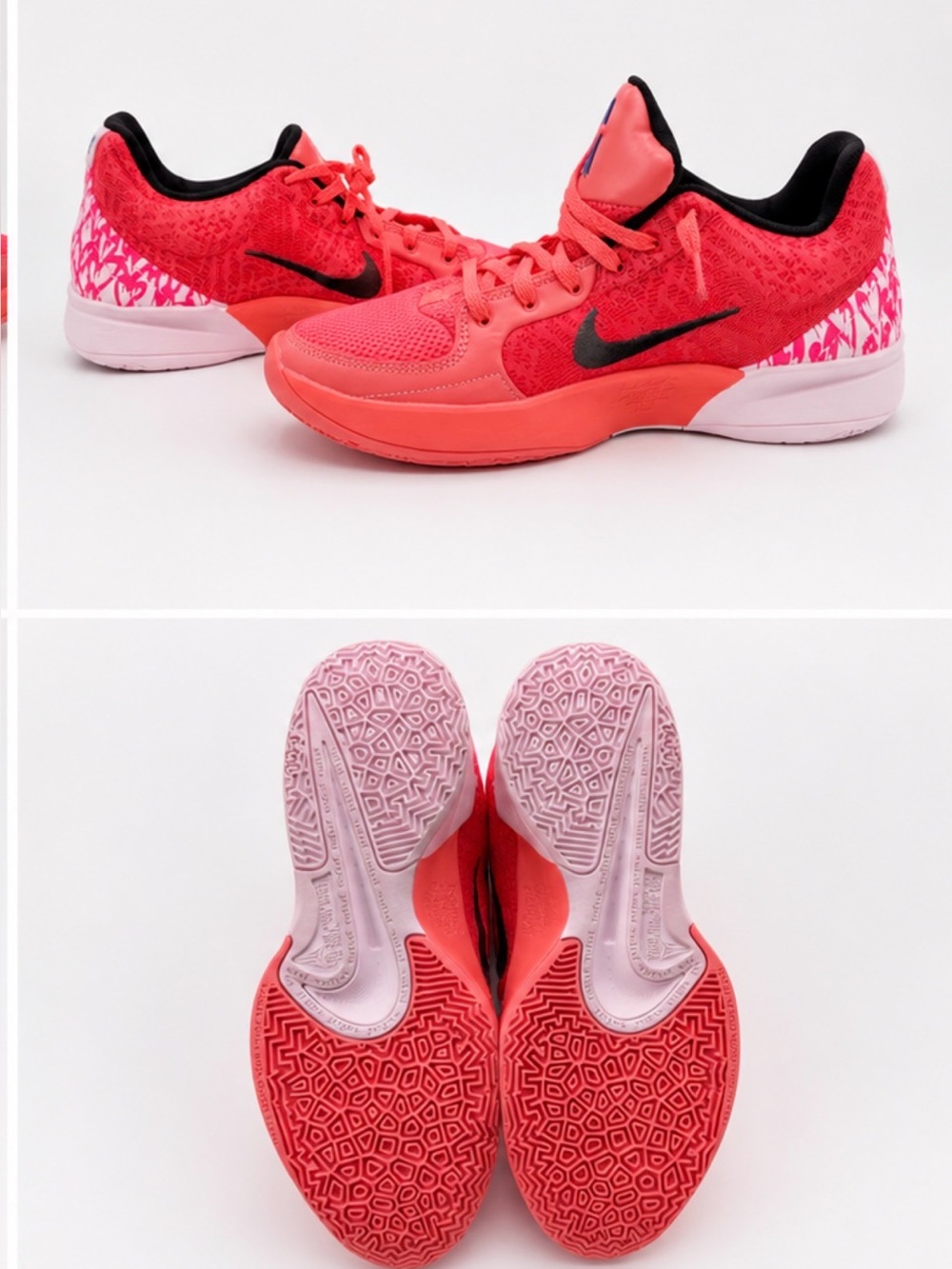 Men’s size 10 Nike Ja 2 EP 'Heart Eyes'